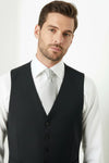 Saunders Waistcoat - Black